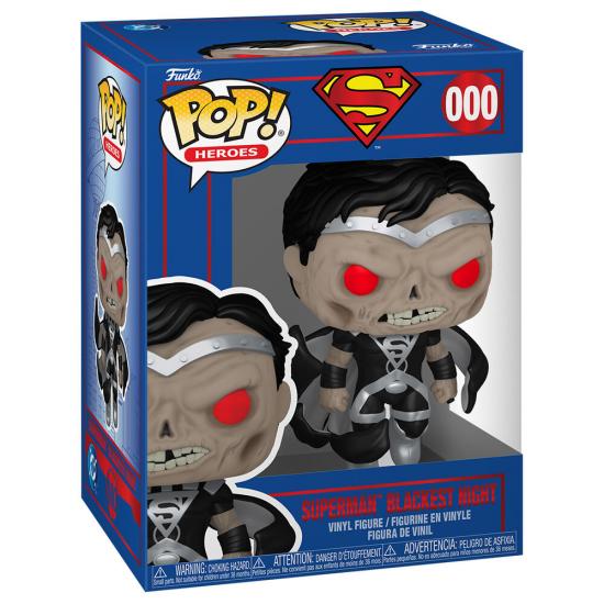 Ajándék ötlet  DC Comics Superman  Superman Blackest Night #000   figura