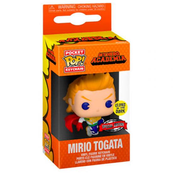 Ajándék ötlet  Pocket ! My Hero Academia Mirio Togata Exclusive kulcstartó