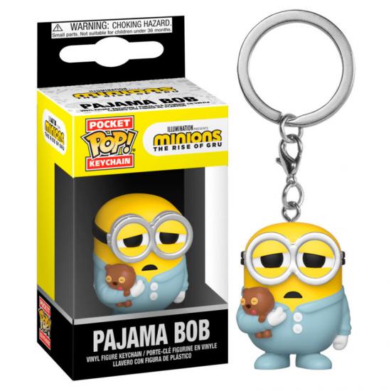 Ajándék ötlet  Pocket ! Minions 2 Pajama Bob kulcstartó
