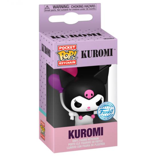 Ajándék ötlet  Pocket ! Animation Hello Kitty Kuromi kulcstartó