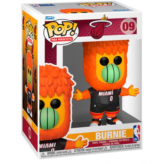 Ajándék ötlet   NBA Miami Burnie #09   figura