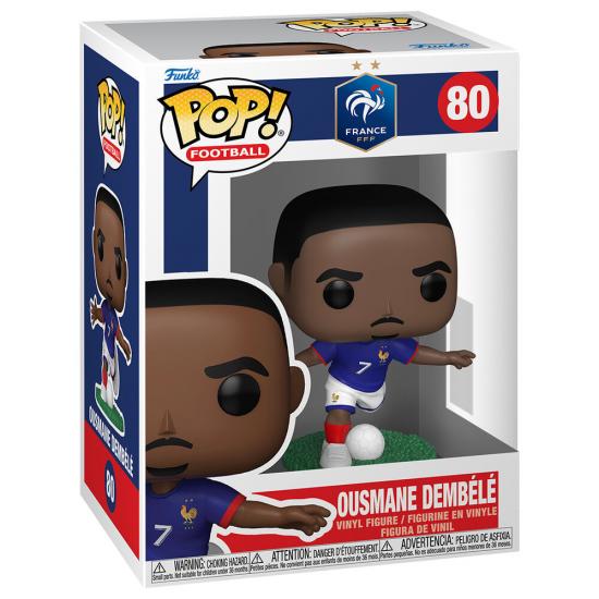 Ajándék ötlet  Football Francia Ousmane Dembele #80   figura