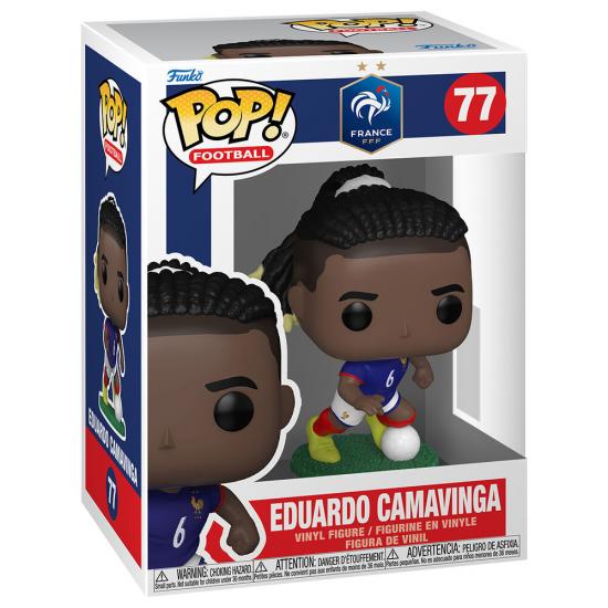 Ajándék ötlet  Football Francia Eduardo Camavinga #77   figura