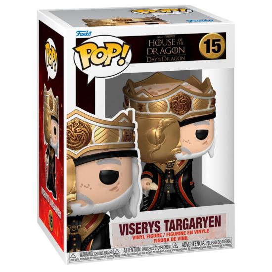 Ajándék ötlet  Television  Sárkányok háza House of the Dragon Viserys Targaryen #15   figura