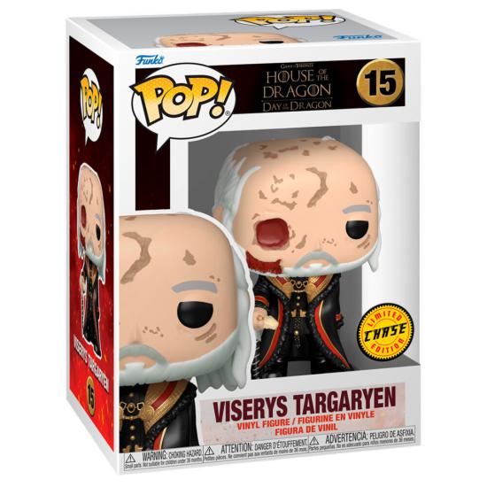 Ajándék ötlet  Television  Sárkányok háza House of the Dragon Viserys Targaryen Chase #15   figura