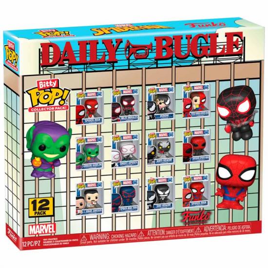 Ajándék ötlet  Bitty ! figura Marvel Spiderman 12dbos multipack