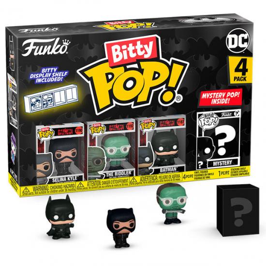 Ajándék ötlet  Bitty ! DC Comics Batman Selina Kyle 4dbos figura szett
