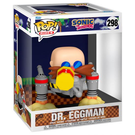 Ajándék ötlet  Rides Sonic the Hedgehog Dr. Eggman #298  15cm figura