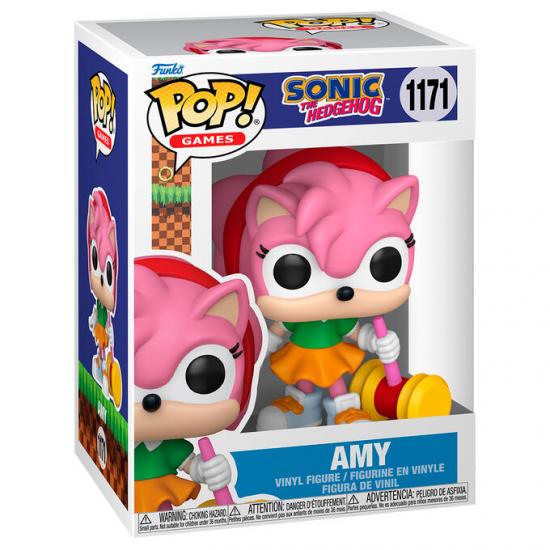 Ajándék ötlet  Video & Games Sonic The Hedgehog Amy #1171   figura