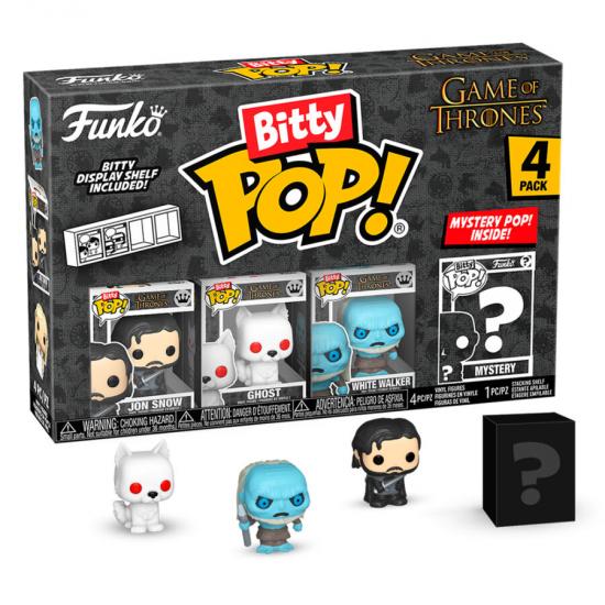 Ajándék ötlet  Bitty ! Game of Thrones Jon Snow 4dbos figura szett