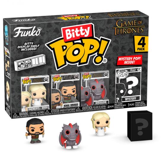 Ajándék ötlet  Bitty ! Game of Thrones Khaleesi  4dbos figura szett