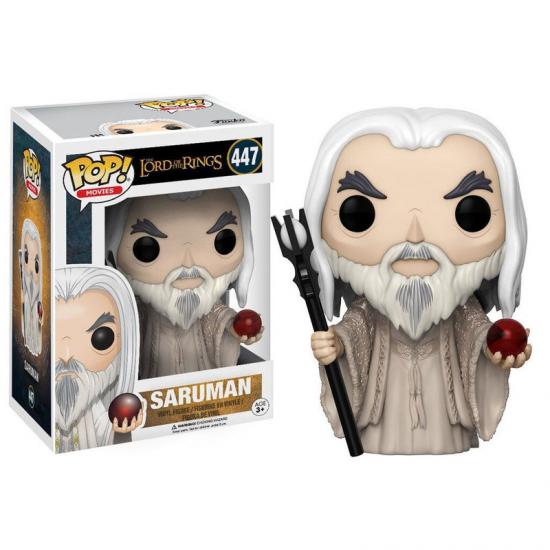 Ajándék ötlet  Movies The Lord of the Rings  Gyűrűk ura Saruman #447   figura