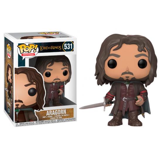 Ajándék ötlet  Movies The Lord of the Rings  Gyűrűk ura Aragorn #531   figura