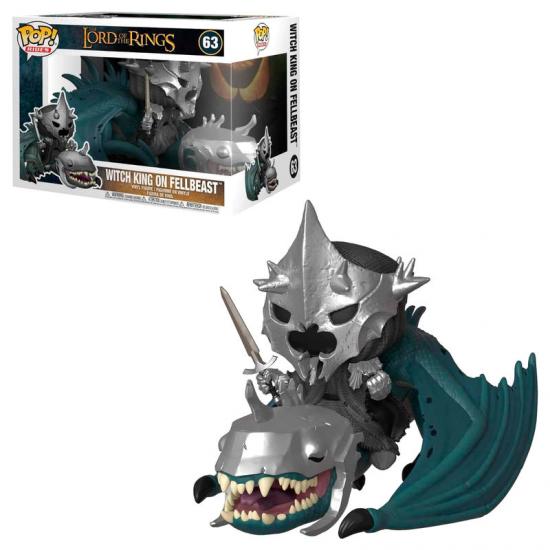 Ajándék ötlet  Movies The Lord of the Rings  Gyűrűk ura Witch King with Fellbeast #63   figura