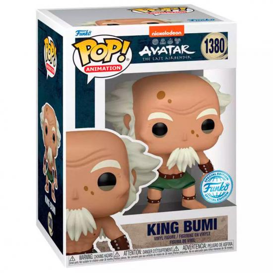 Ajándék ötlet   Animations & Cartons Avatar The Last Airbender King Bumi Exclusive #1380   figura