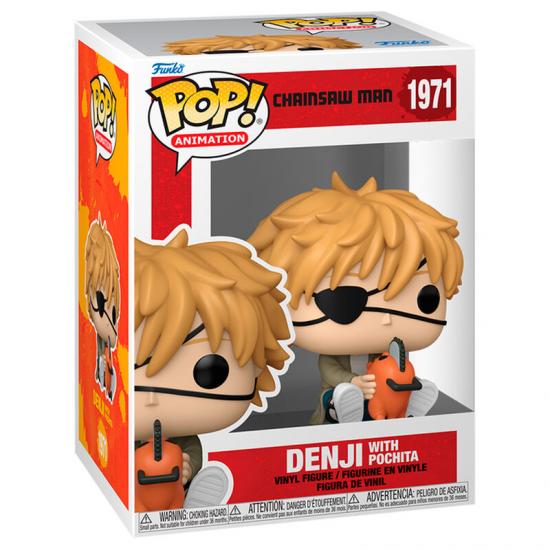 Ajándék ötlet  Anime & Manga Chainsaw Man Denji with Pochita #1971   figura