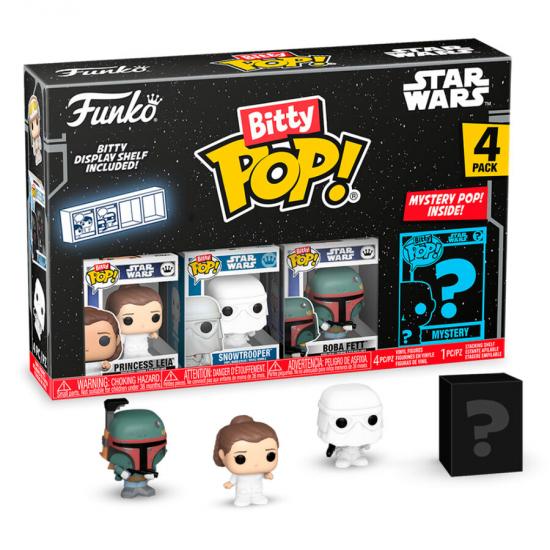 Ajándék ötlet  Bitty ! Star Wars Leia 4dbos figura szett
