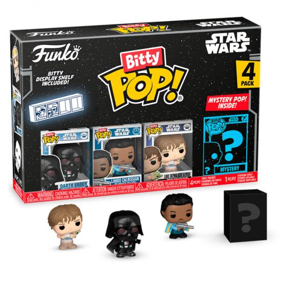 Ajándék ötlet  Bitty ! Star Wars Darth Vader 4dbos figura szett