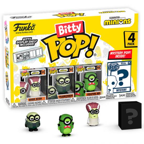 Ajándék ötlet  Bitty ! Minions Series 2 4dbos figura szett