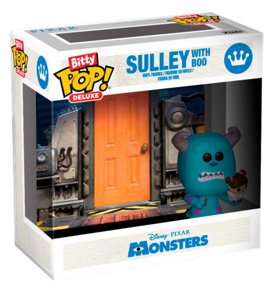 Ajándék ötlet  Bitty ! Deluxe Disney Pixar Monsters Inc. Sulley with Boo