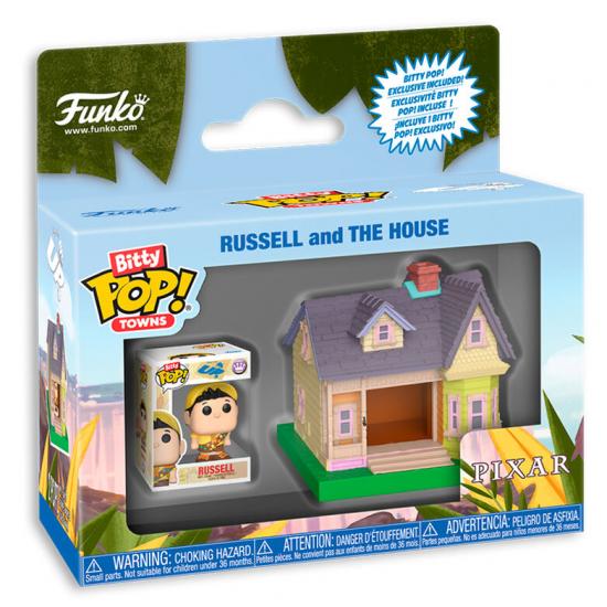 Ajándék ötlet  Bitty ! Town Disney Pixar UP Russel and the House