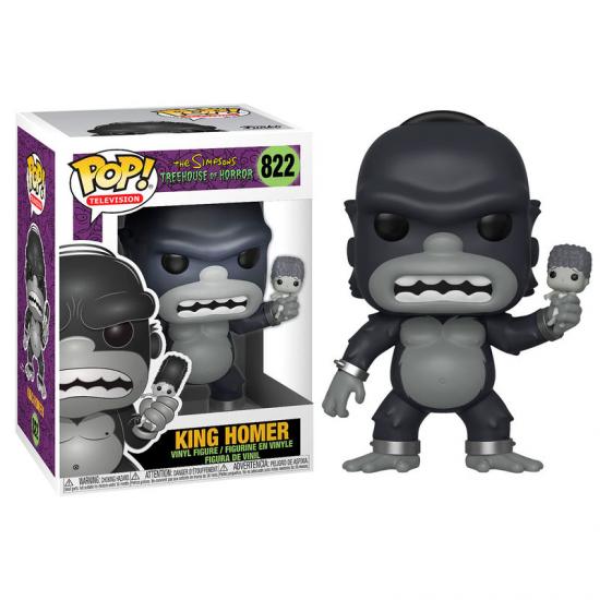 Ajándék ötlet  Television Simpsons King Homer #822   figura