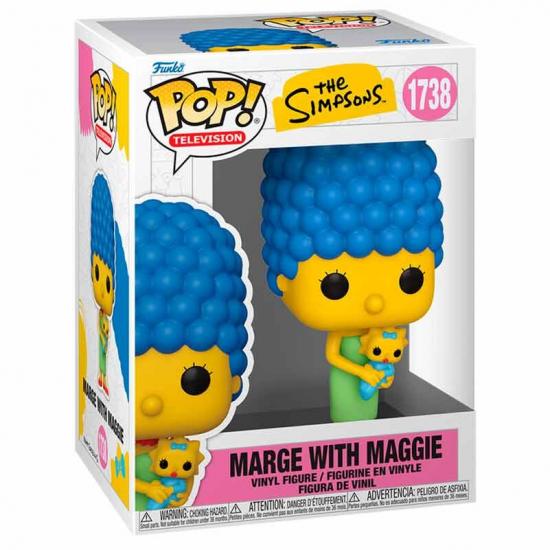 Ajándék ötlet  Television The Simpsons Marge with Maggie #1738   figura