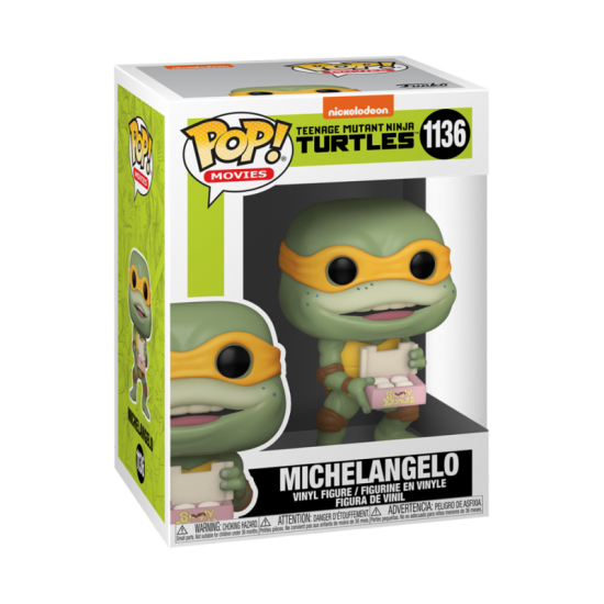 Ajándék ötlet  Movies Teenage Mutant Ninja Turtles 2 Michaelangelo  Tini nindzsa teknőcök  #1136   figura