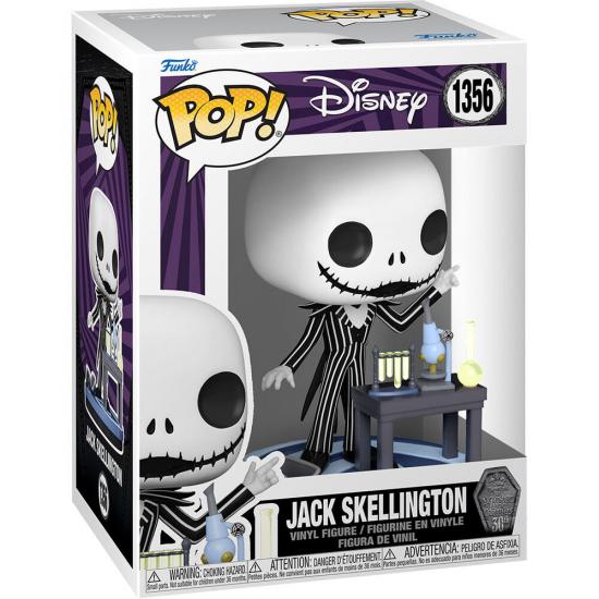 Ajándék ötlet  Disney Nightmare Before Christmas 30th Anniversary Jack Skellington #1356   figura