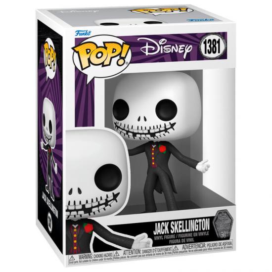 Ajándék ötlet   Disney Nightmare Before Christmas 30th Anniversary Jack Skellington #1381   figura