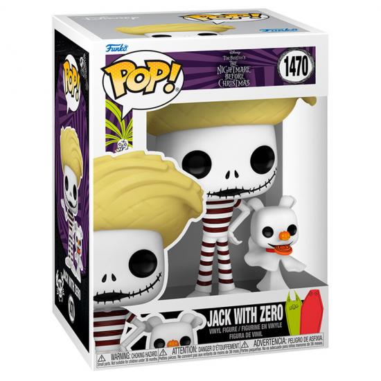 Ajándék ötlet  Disney Nightmare Before Christmas Jack with Zero #1470   figura