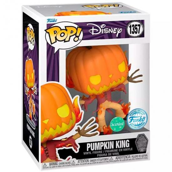 Ajándék ötlet  Disney Nightmare before Christmas Pumpkin King Exclusive #1357   figura