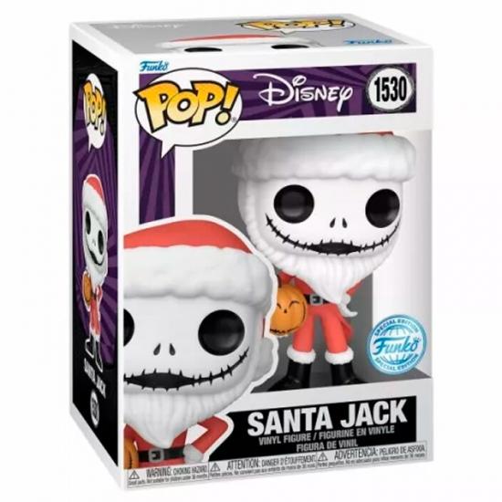 Ajándék ötlet  Disney Nightmare Before Christmas Santa Jack Exclusive #1530   figura