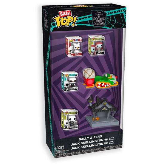 Ajándék ötlet  Bitty ! Disney Nightmare Before Christmas starter figura szett