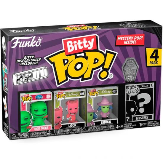 Ajándék ötlet  Bitty ! Disney Nightmare Before Christmas Oogie Boogie #4dbos figura szett