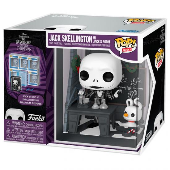 Ajándék ötlet  Nooks Disney Nightmare Before Christmas Jack Skellington in Jacks Room #