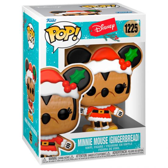 Ajándék ötlet  Disney Holiday Minnie Mouse Gingerbread #1225   figura