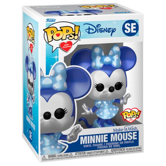Ajándék ötlet  Disney Make a Wish Minnie Mouse Metallic #SE   figura