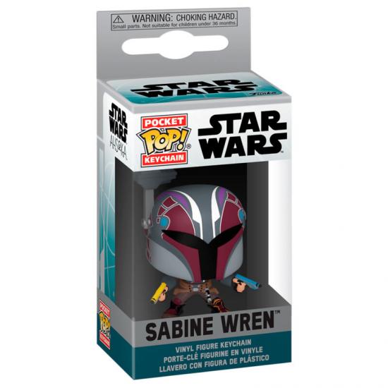 Ajándék ötlet  Pocket ! Ahsoka Sabine Wren kulcstartó
