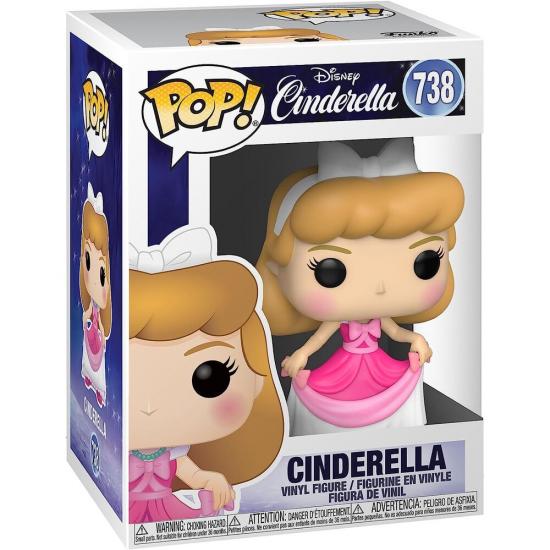 Ajándék ötlet   Disney Cinderella in Pink Dress #738   figura