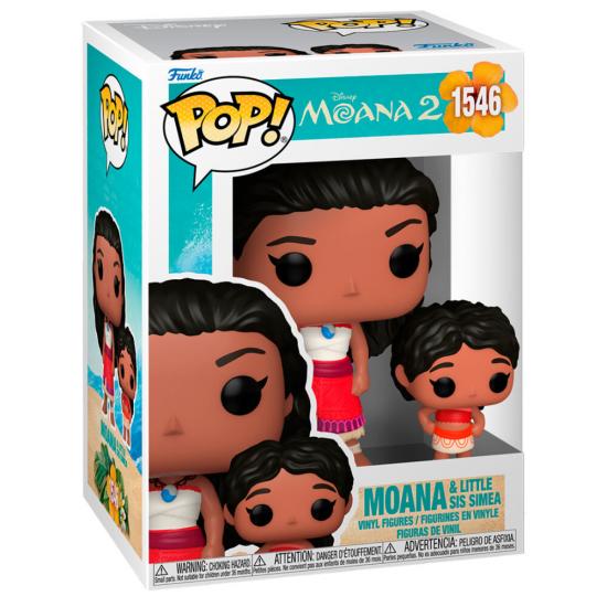 Ajándék ötlet  Disney Vaiana Moana 2 Moana & Simea #1546   figura