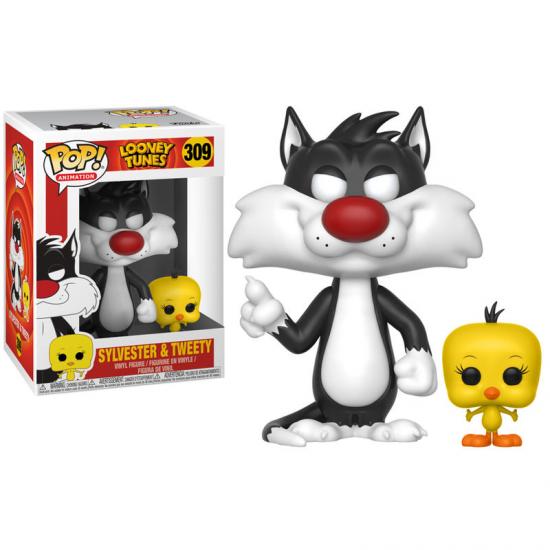 Ajándék ötlet  Animations & Cartons Looney Tunes Sylvester & Tweety #309   figura