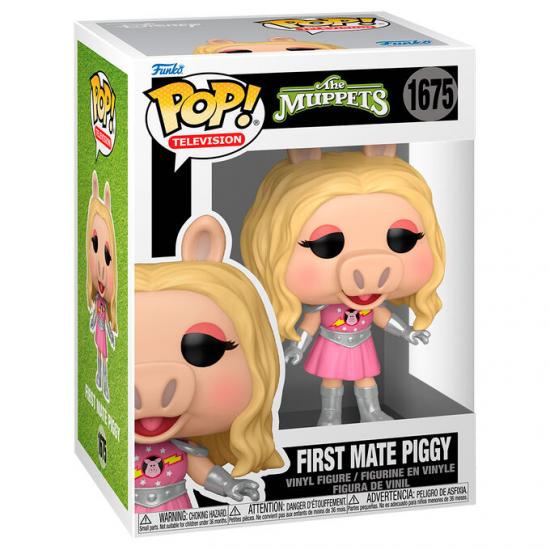 Ajándék ötlet  Televison The Muppets First Mate Piggy #1675   figura