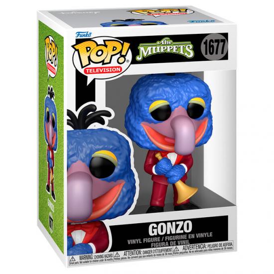 Ajándék ötlet  Television The Muppets Gonzo #1677   figura
