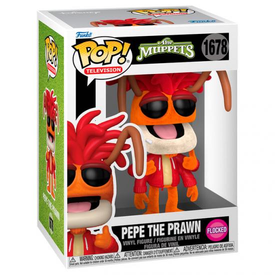 Ajándék ötlet  Television The Muppets Pepe the Prawn #1678   figura