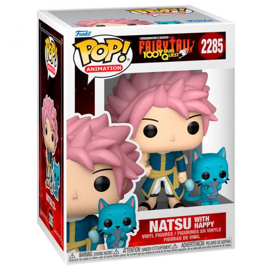 Ajándék ötlet  Anime & Manga Fairy Tail 100 Years Quest Natsu with Happy #2285   figura