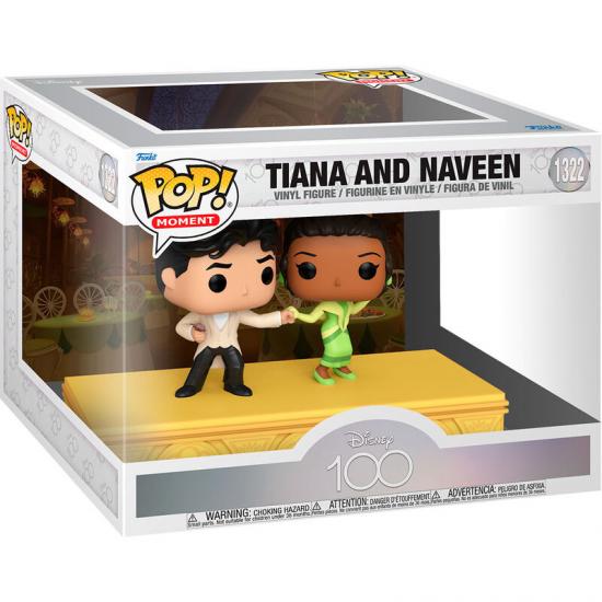 Ajándék ötlet  Moment Disney 100th Anniversary Tiana & Naveen #1322   figura