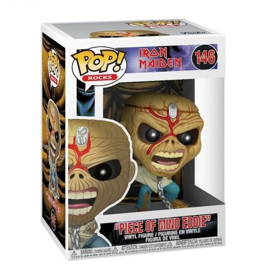Ajándék ötlet  Music & Rocks Iron Maiden Piece Of Mind Skeleton Eddie #146   figura