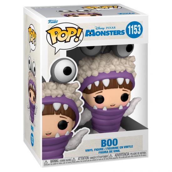 Ajándék ötlet  Disney Monsters Inc Szörny Rt. 20th Boo with Hood Up #1153   figura