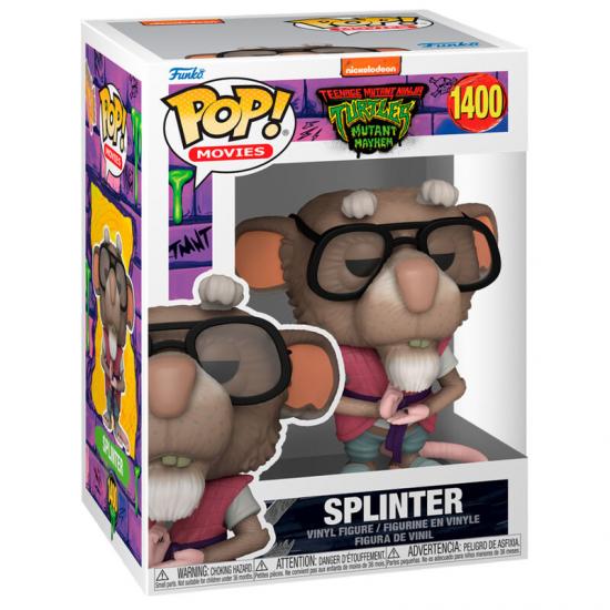 Ajándék ötlet  Movies Teenage Mutant Ninja Turtles Tini nindzsa teknőcök Splinter #1400   figura